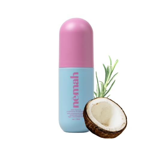 Nemah Kids Leave-In Conditioner & Detangler Spray - Softens, Frizz Control, 4 oz