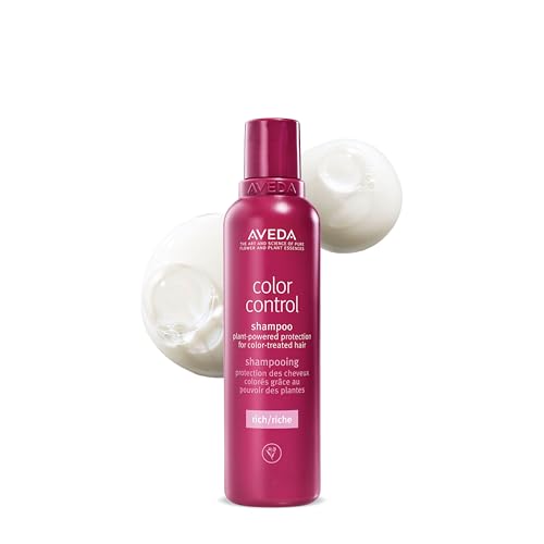 Aveda Color Control Rich Shampoo 6.7 Fl Oz | Fights Fade, Adds Shine | For Medium to Thick Color-Treated Hair | Silicone Free | Naturally Derived