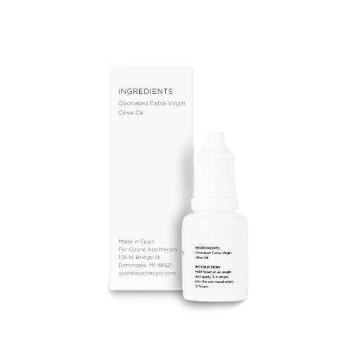 Organic Ear Drops | Ozone Oil Infused Ear Care | Ozonated Oil to Nourish, Protect & Cleanses for People and Pets
