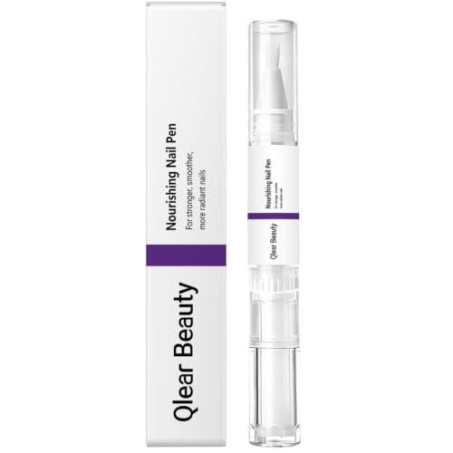 Qlear Beauty Nourishing Nail & Cuticle Oil Pen for Dry Brittle Nails