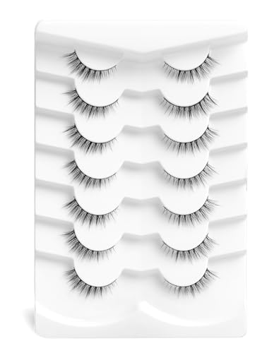Natural Wispy Eyelashes 10mm Short False Lashes K50