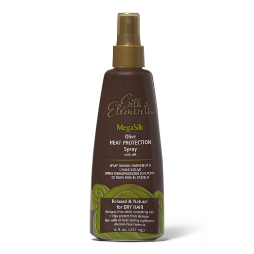 Silk Elements Megasilk Olive Heat Protection Spray 8oz