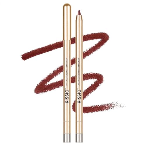 KISSIO Creamy Lip Liner Pencil - Waterproof Matte