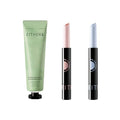 EITHER& Cleansing Balm & Lip Gloss Duo - Hydrating Makeup Remover & Plumping Lip Balms