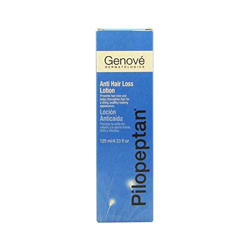 Genov? Pilopeptan Hair Loss Lotion 125ml - Hair Regrowth Treatment - Keep Your Hair Healthy - Say No to Alopecia - Spain