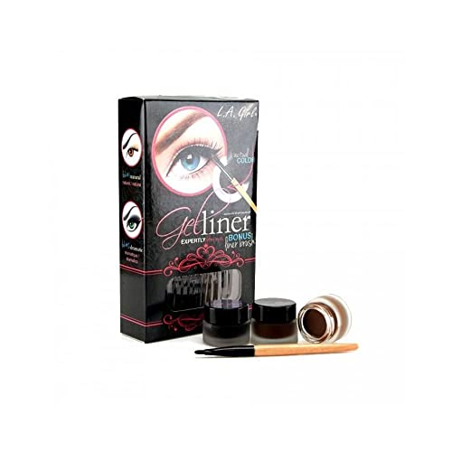 L.A. Girl Gel Liner Dark Brown - Water Resistant Eye Makeup