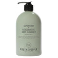 Youth To The People Superfood + Niacinamide Body Wash - Kale + Green Tea Cleanser with Nourishing Vitamins + Antioxidants, Improves Skin Texture + Dullness, Earthy + Woody Scent for Body, Vegan