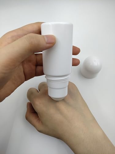 4-Pack 50mL Empty Roll-On Bottles for Essential Oils & Deodorants