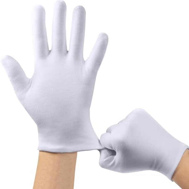 10 Pairs Cotton Moisturizing Gloves for Dry Hands Care