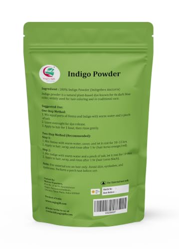 Organic Indigo Powder for Hair - 17 oz Natural Dye