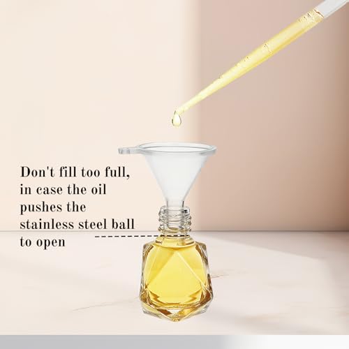 36 Pack Essential Oil Roller Bottles 8ml Glass