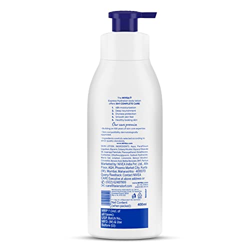 Nivea Express Hydration Body Lotion(400 ml)