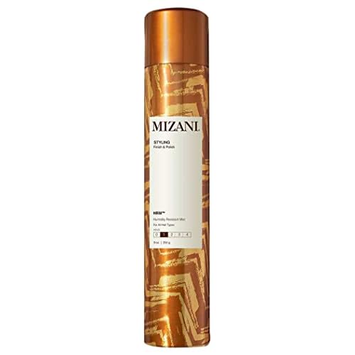 MIZANI HD Shyne Lightweight Hairspray - Weightless, Oil-Free Formula, Shine & Nourishment