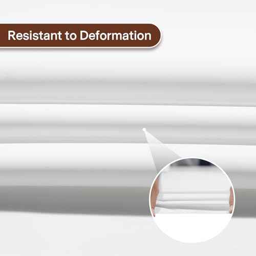 Reusable Massage Table Sheets, 87" x 51" Waterproof Massage Bed Cover PVC Wax Mat Pad Esthetician Bed Covers for Therapy Tattoo Beauty Salon SPA (White 2pcs)