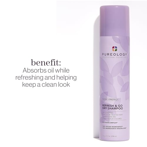 Pureology Refresh & Go Dry Shampoo for Oily, Color-Treated Hair