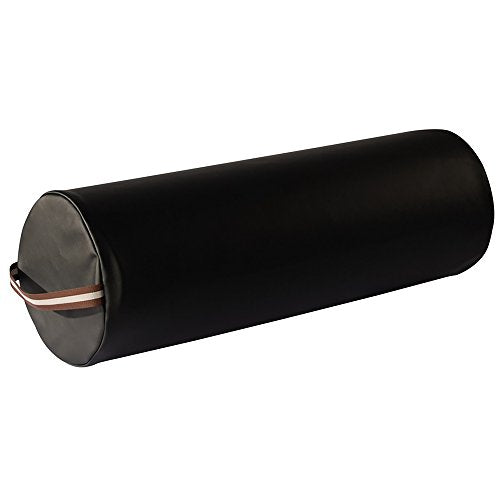 Master Massage 6" Full Round Massage Bolster Pillow - Black (6x26")