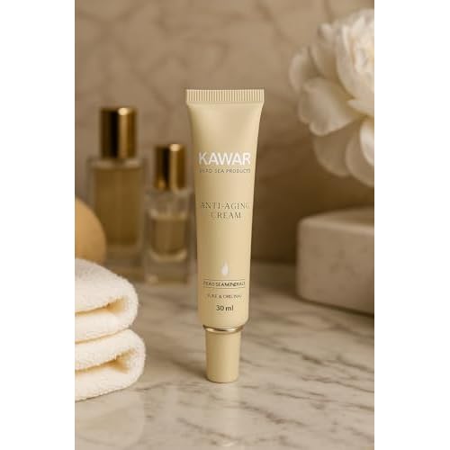 KAWAR Dead Sea Anti-Aging Extra-Firming Neck, Face and D?collet? Cream | Anti-Aging Moisturizer | Visibly Firms, Smoothes and Lifts | Minimizes Appearance Of Wrinkles | Targets Dark Spots | 1 Oz