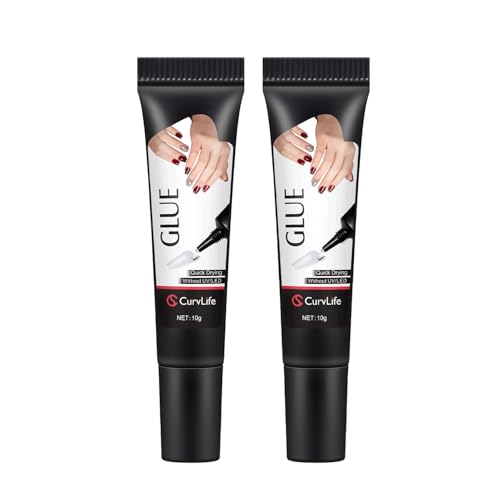 CurvLife Super Strong Nail Glue for Press-On Nails, 10g