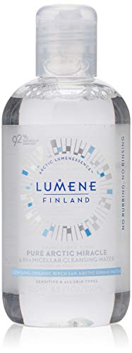 Lumene Nordic Hydra [Lähde] Pure Arctic Miracle 3-in-1 Micellar Cleansing Water, 8.45 Fl Oz