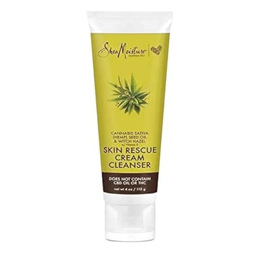 Cannabis Sativa (Hemp) Seed Oil & Witch Hazel Skin Rescue Cream Cleanser
