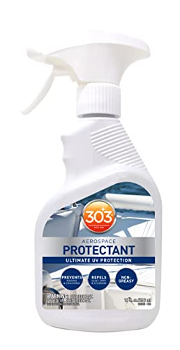 303 Marine Aerospace Protectant – UV Protection – Repels Dust, Dirt, & Staining – Smooth Matte Finish – Restores Like-New Appearance – 10 Fl. Oz. (30305-12PK)