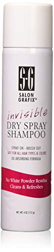 Salon Grafix Invisible Dry Spray Shampoo, 4 Ounce