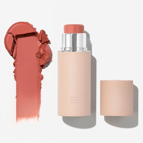 EarthsCure Cream Blush Stick Malibu Sunrise Peach Coral