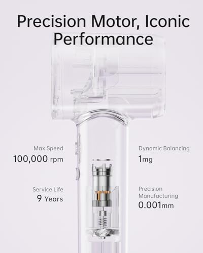 Laifen SE Lite Hair Dryer - Fast Drying, Ionic, Lightweight Design