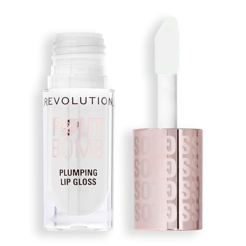 Revolution Pout Bomb Plumping Lip Gloss - High Shine, Hydrating