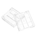 Empty Makeup Palette 9-Grid Depotting Case, Clear Organizer
