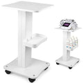 3-Tier Salon Rolling Cart with Lockable Wheels & Storage