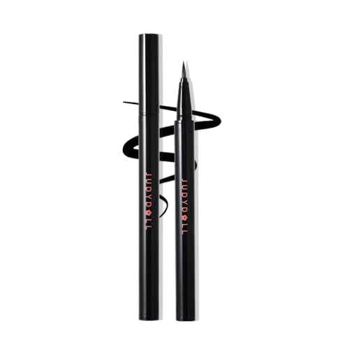 JUDYDOLL Deep Black Liquid Eyeliner | Smudge-Proof, Easy to Use Makeup