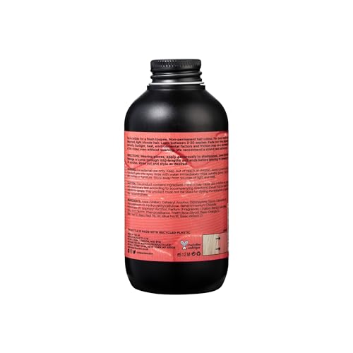 Bleach London Burnt Peach Hair Dye - Semi-Permanent Vegan Color 150ml