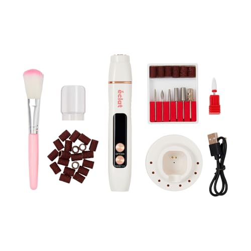 ÉCLAT Cordless Nail Drill, Professional Portable E-File for Gel &