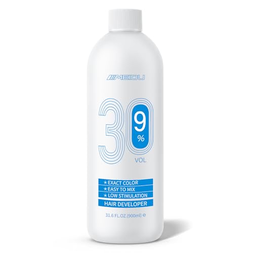 IIIMEIDU 30 Volume Hair Developer - 31.6 Fl Oz Professional Bleach & Color Booster