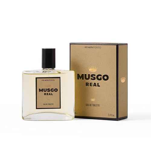 Claus Porto - Musgo Real 1887 Eau de Toilette | Timeless, Elegant, Edgy Scent | Geranium, Ambergris, Grapefruit, Lemon (100mL | 3.4 fl oz)
