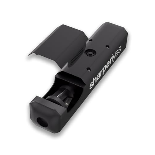 SharperIyes Automatic Sharpener for Cosmetic Wood Pencils Only (Black) *not Intended for Plastic Gel Cosmetic Pencils