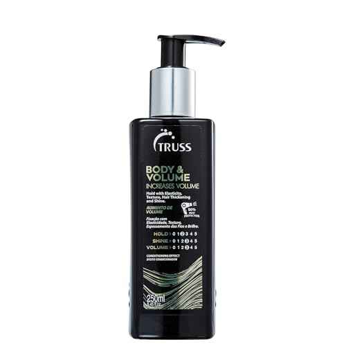 Truss Body & Volume - Weightless, Heat Activated Cream for Volume and Texture to Thin, Oily Hair Types - Light to Medium Hold with Elasticity, Hair Thickening & Shine (8.45oz)