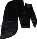 Evolve Satin Wrap Scarf - Black, 1 Count Pack