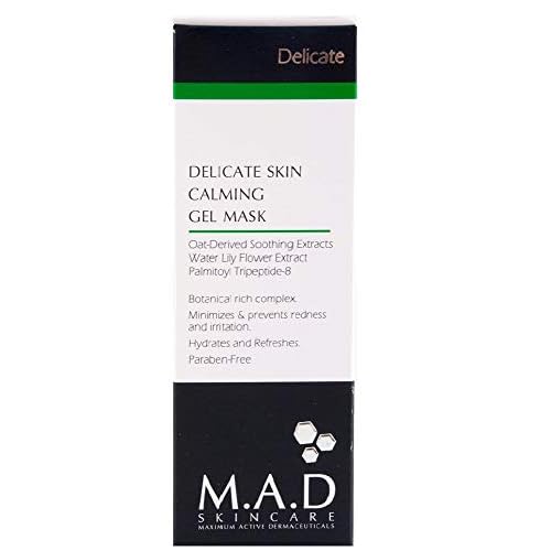 M.A.D Skincare Delicate Skin Calming Gel Mask 2 oz.
