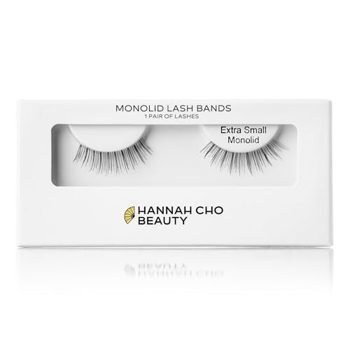 Extra Small Monolid Lashes - Real Hair False Lashes for Small Eyes