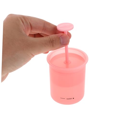 3-Piece Manual Face Wash Foamer Bottle – Pink Foam Dispenser