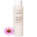 Hey Honey Tone It Up Facial Toner with Propolis Echinacea & Niacinamide | Soothes Skin Redness Hydrates & Restores Skin Barrier | Alcohol-Free Toner for Sensitive & Rosacea-Prone Skin | 5.0 oz