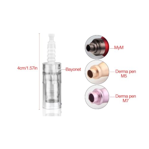 5pcs Round Nano Cartridges for Bayonet Microneedle Pen M5 M7 N2