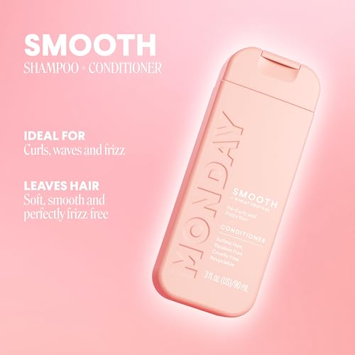 MONDAY Haircare SMOOTH Shampoo & Conditioner Duo 90mL
