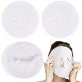 4-Pack Reusable Hot Cold Compress Facial Towels for Spa Skin Care