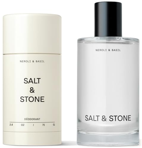 Salt & Stone Neroli & Basil Signature Duo Deodorant & Body Mist Set