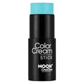 ColorCream Face & Body Paint Stick by Moon Creations - Professional Face Paint Makeup for Adults, Kids - 21g (Turquoise)