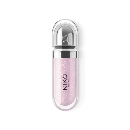 Kiko MILANO - 3d Hydra Lip Gloss 27 Softening Lipgloss for a 3D look | Pearly Lavender Color | Professional Makeup