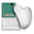 Stainless Steel Gua Sha Facial Massage Tool - Face & Body